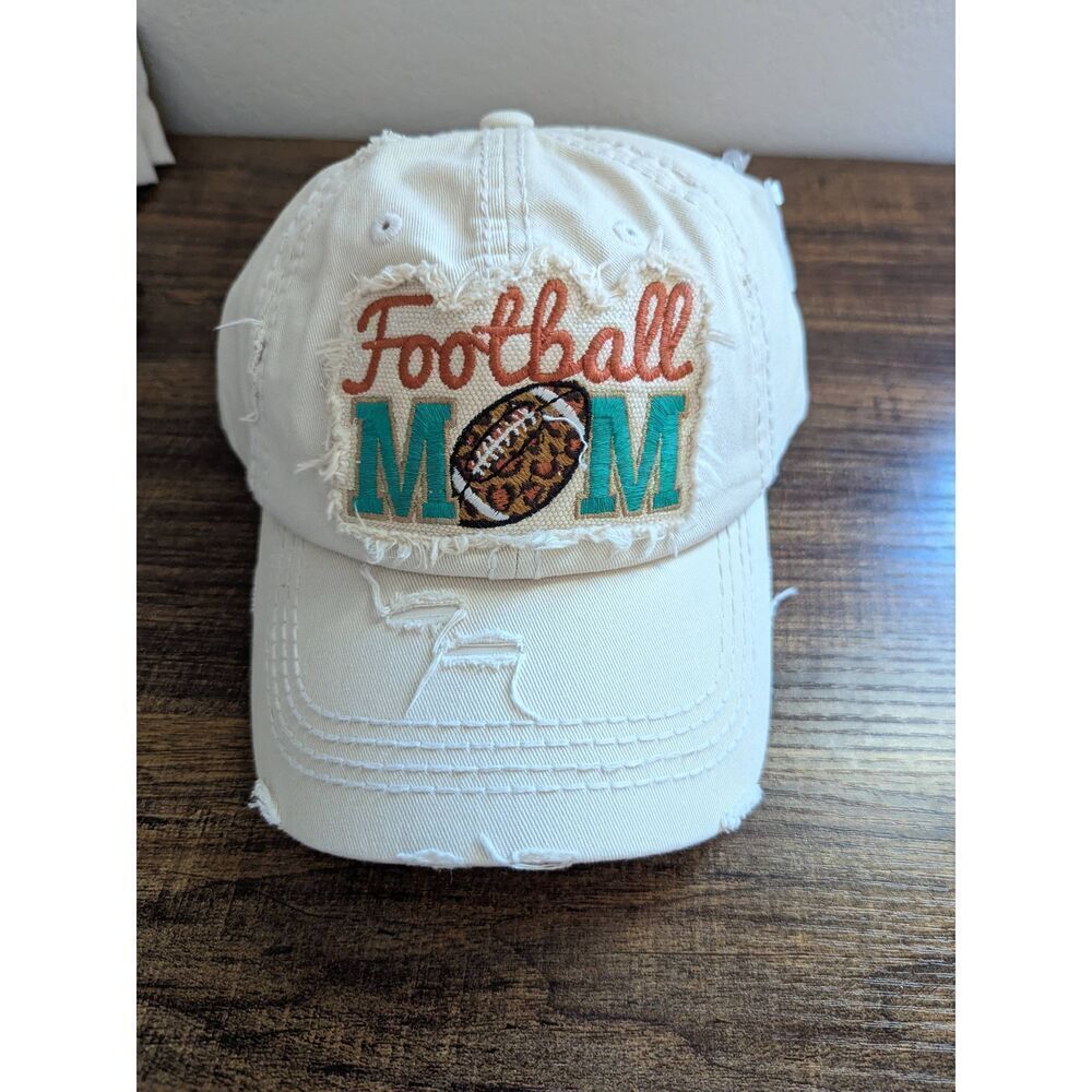 Off White Football Mom Baseball Cap - Picture 4 of 6